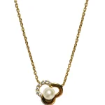 Tasaki flower and pearl necklace