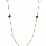 Hollow and full Van Cleef shell necklace