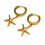New Starfish Clip-On Earrings