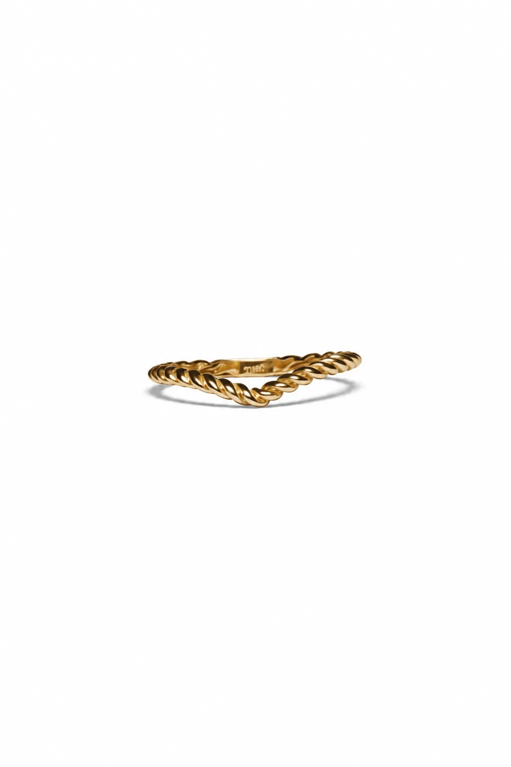 انگشتر دلبری پیچی Beautiful ring with a twist