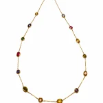 Marco colored stone necklace