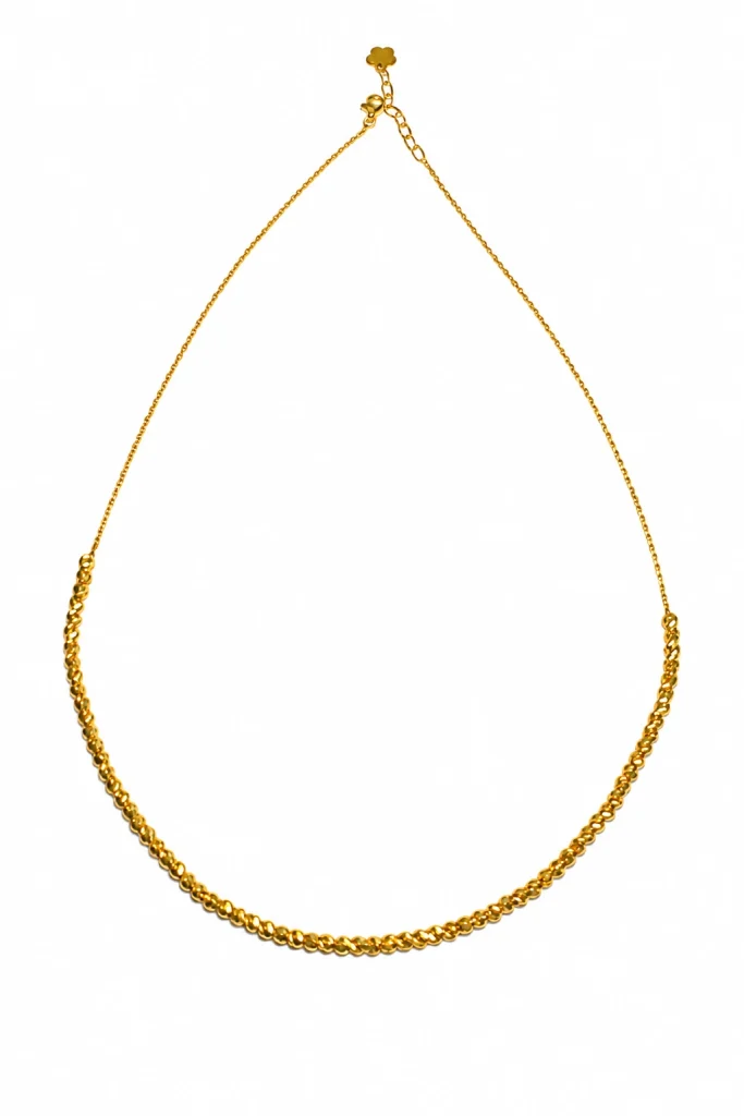 Semi-continuous Bernardo ball necklace