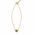 Small single heart bracelet