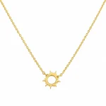 Sun necklace
