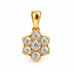 Large single flower pendant