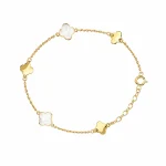Full and empty butterfly bracelet