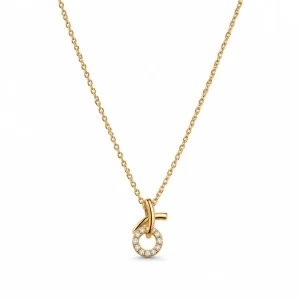 Cross and circle pendant with stones